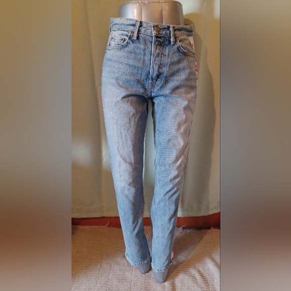 🍒 GRLFRND Karolina Side Stripe Denim Jeans - Picture 2 of 8